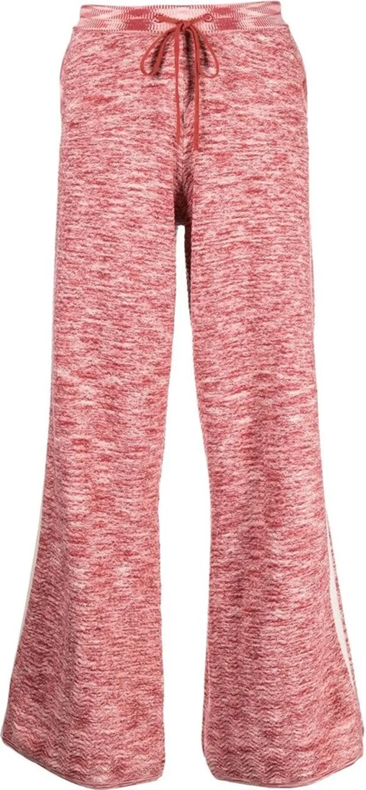 Malu Juniper fine-knit track pants