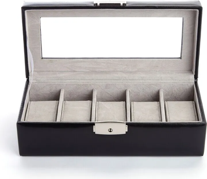 Royce New York 5 Slot Watch Display Case