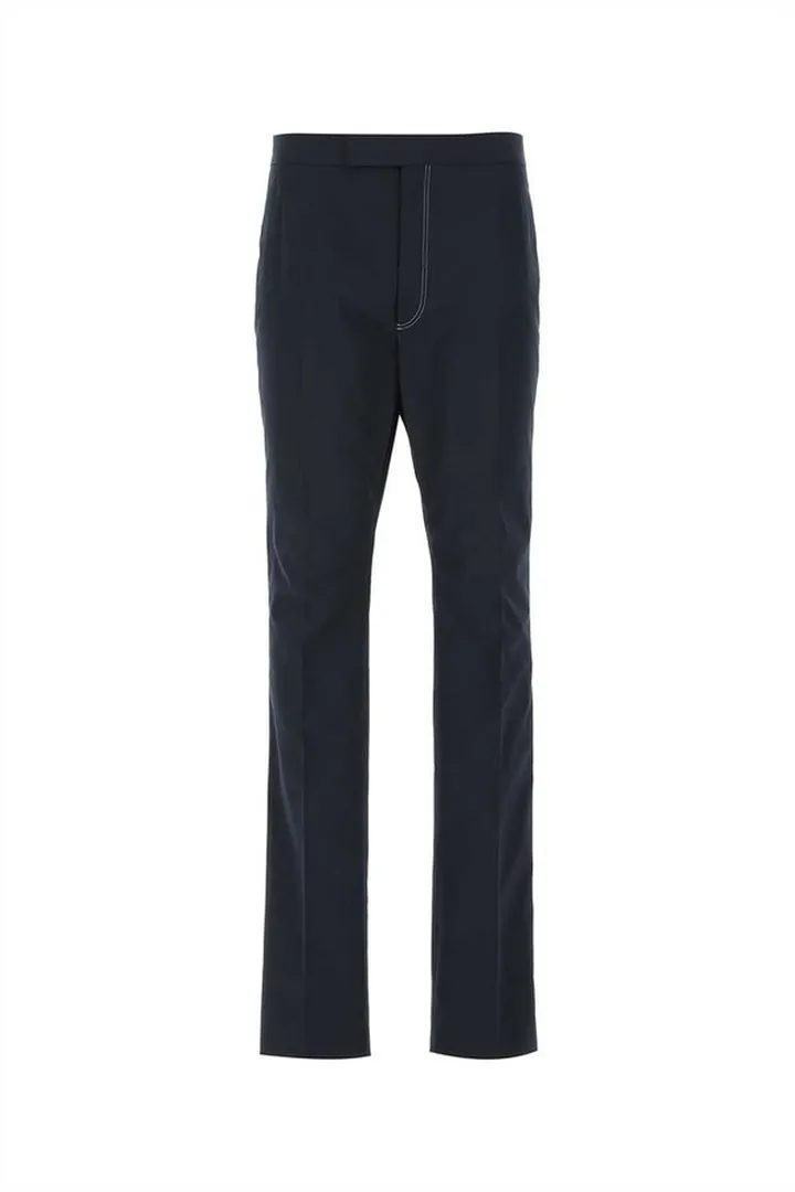 Thom Browne Tailored Cropped Trousers