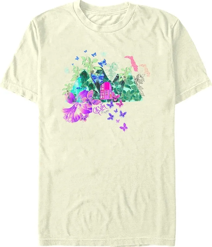 Men's Encanto Hidden Casita By Sebas Pakui T-Shirt - Beige - Medium