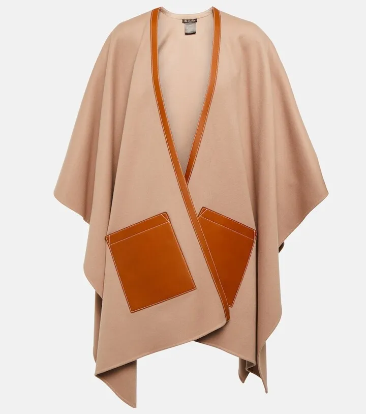 Teodora cashmere cape