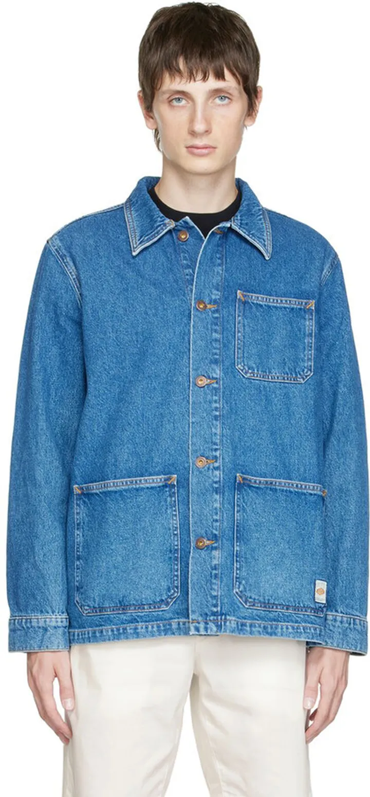Nudie Jeans Indigo Barney Denim Jacket