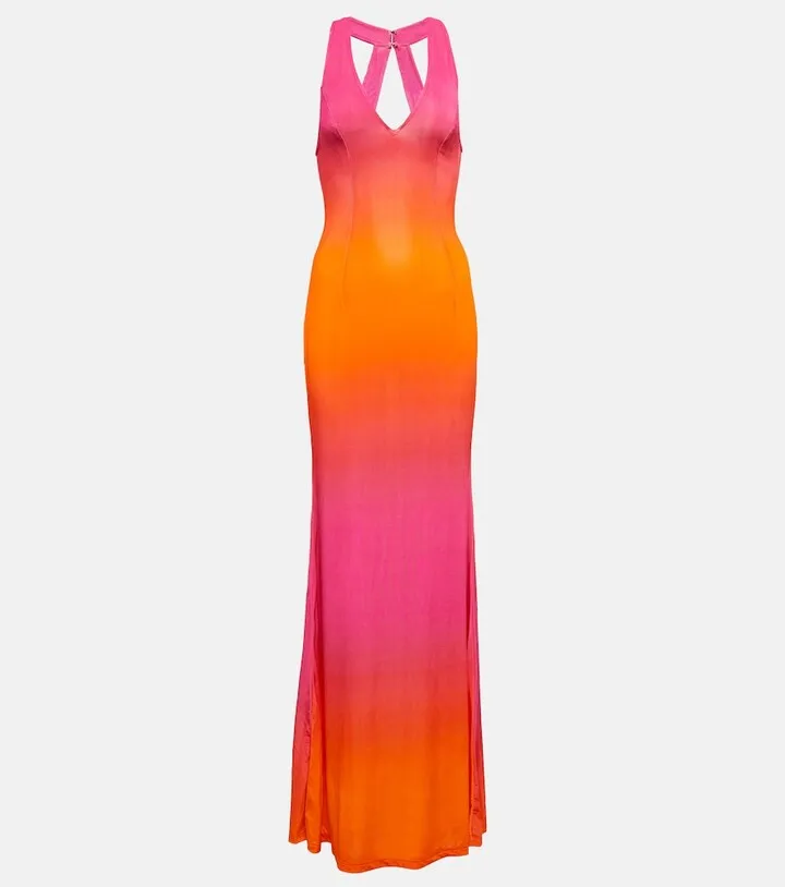 High Sea printed jersey maxi dress