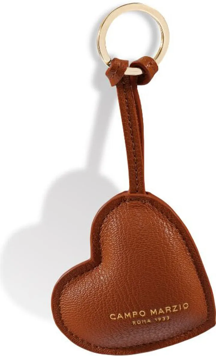 Campo Marzio - Campo Marzio Ladylove Suede Key Ring - Rust