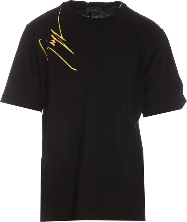 Giuseppe Zanotti Logo Printed Crewneck T-Shirt