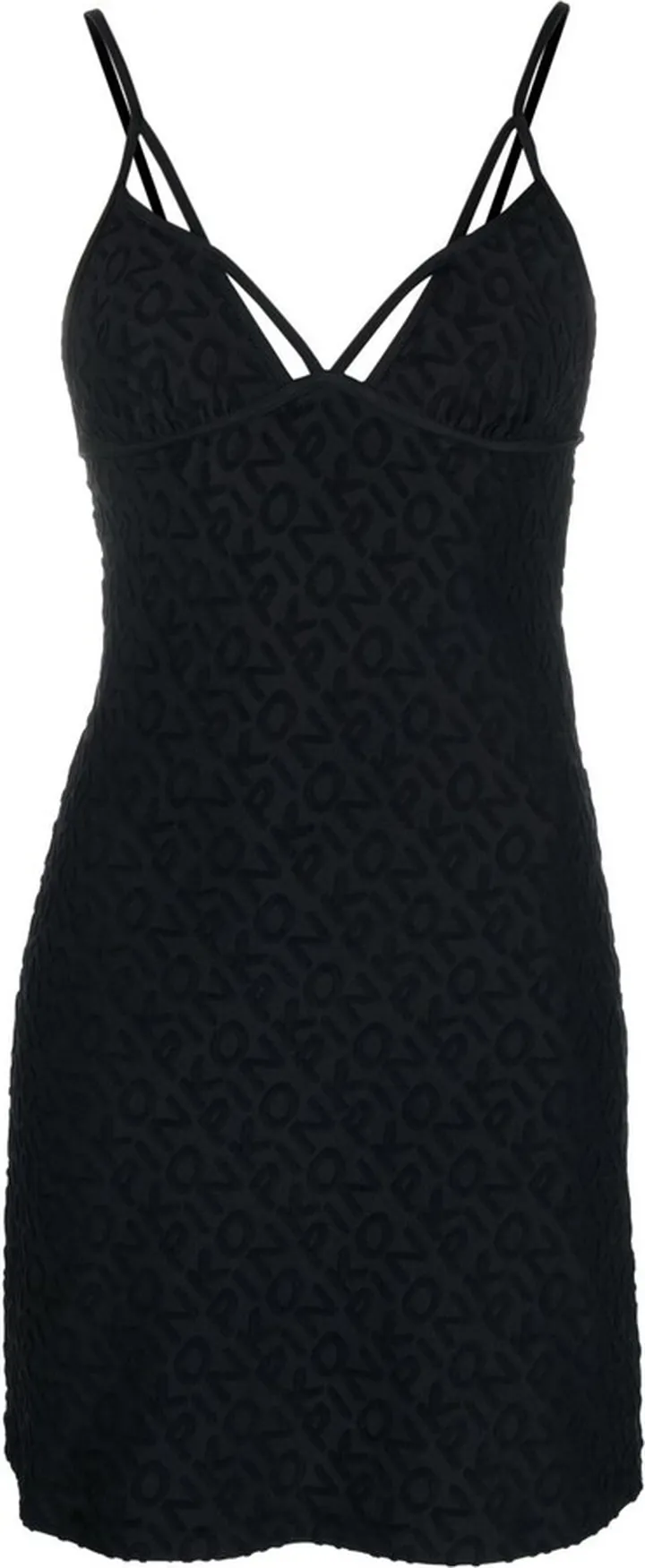 Logo-Print Minidress