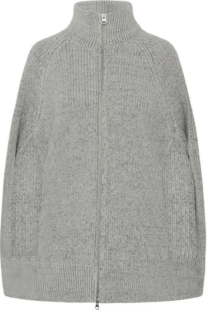 MM6 Maison Margiela Zip-Up Knitted Jacket