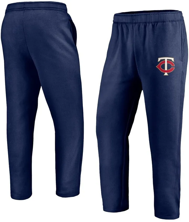 Men's Navy Minnesota Twins Primary Logo Sweatpants