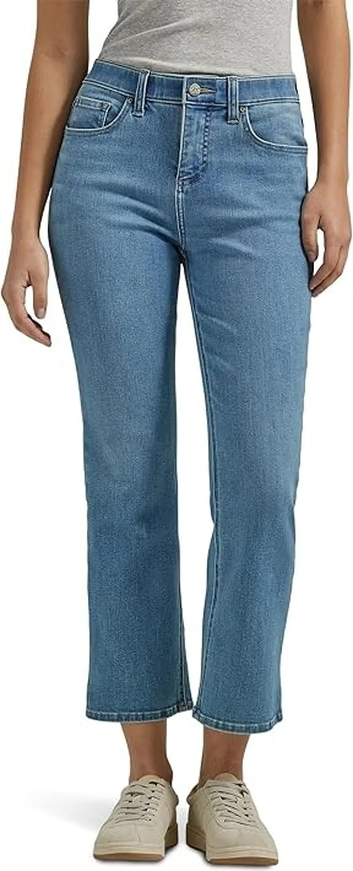 Lee Ultra Lux Demi Boot Crop (Vintage Grace) Women's Casual Pants