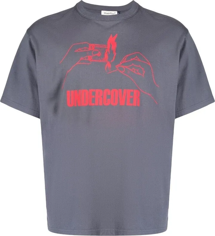 graphic-print cotton T-shirt