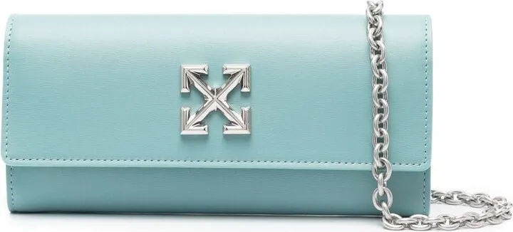Arrows plaque leather bag