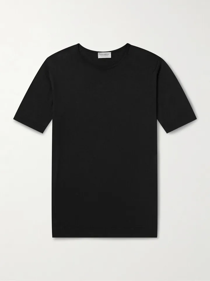 Belden Slim-Fit Sea Island Cotton T-Shirt