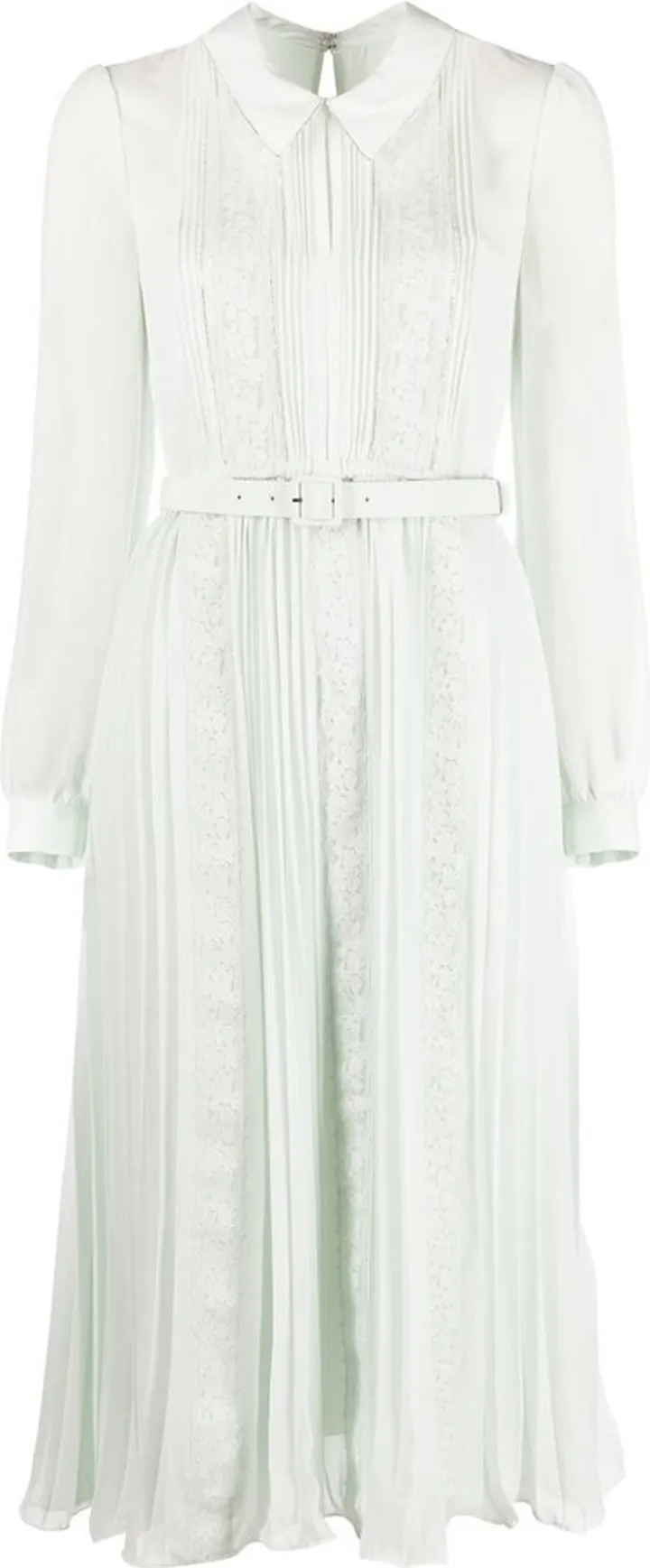Pleated Midi Dress