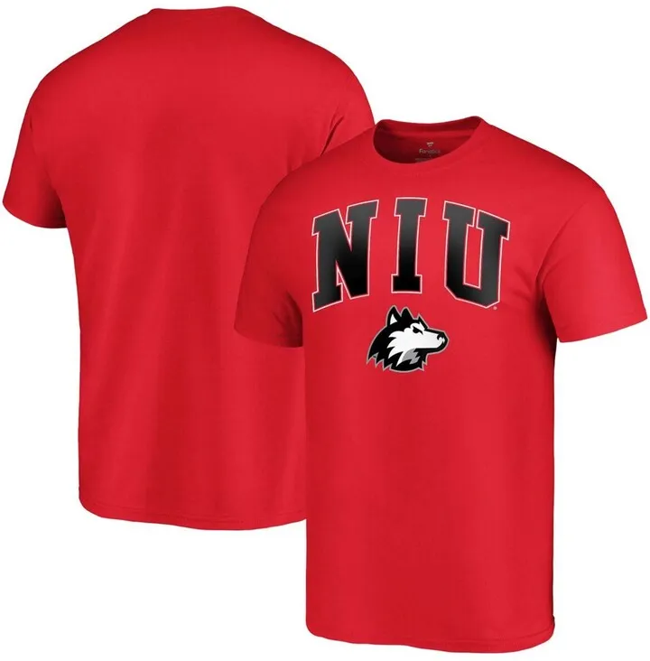 Men's Red Northern Illinois Huskies Campus T-shirt