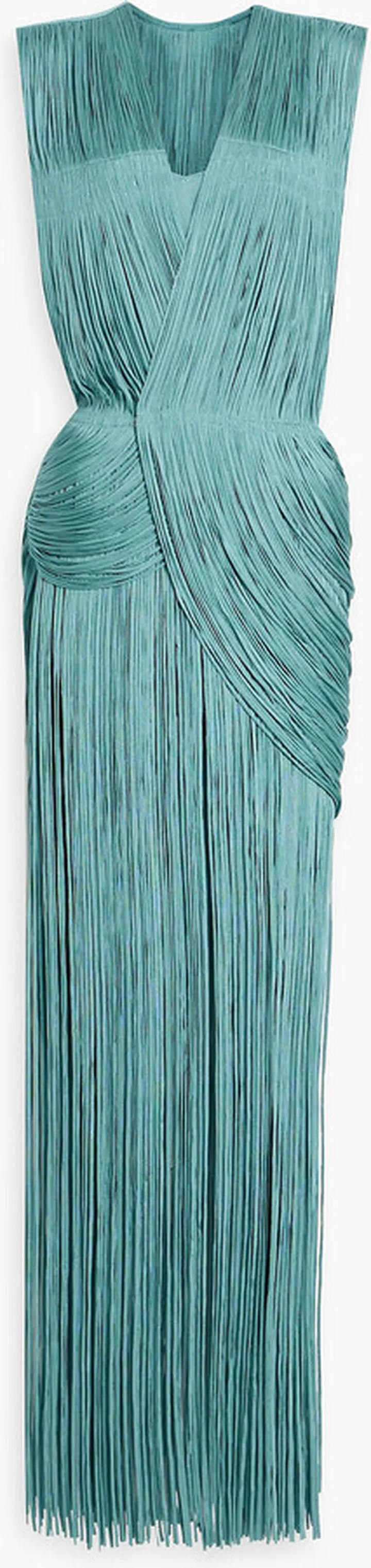 Fringed bandage tunic