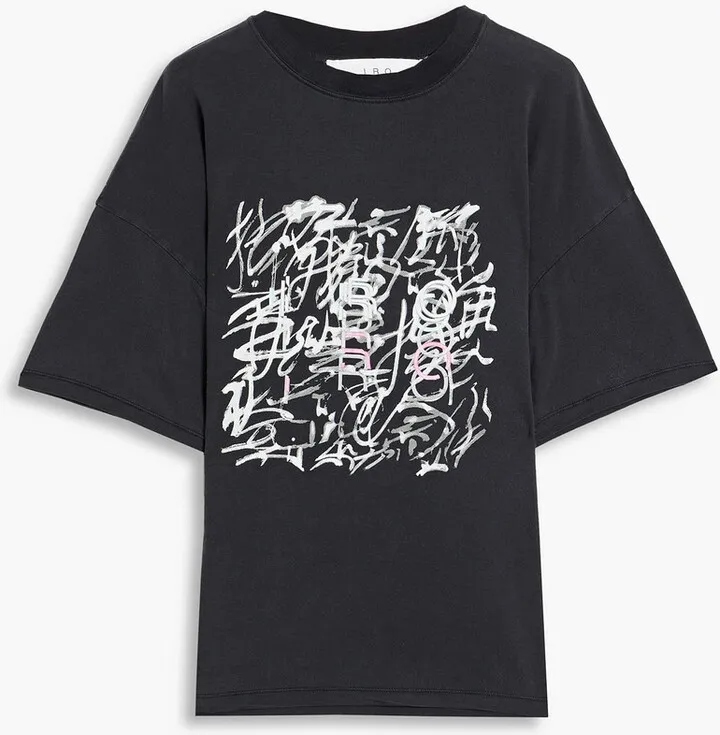 Tagg printed Lyocell and cotton-blend jersey T-shirt