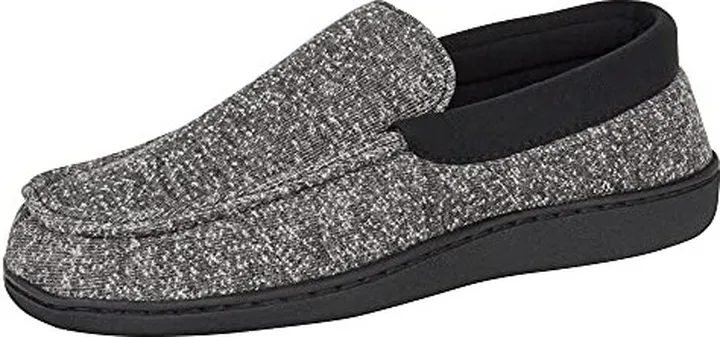 Hanes Mens Slippers House Shoes Moccasin Comfort Memory Foam Indoor Outdoor Fresh IQ
