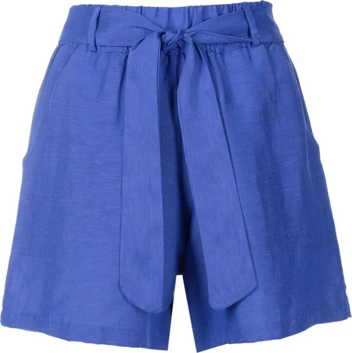 Belted Elasticated Short Shorts