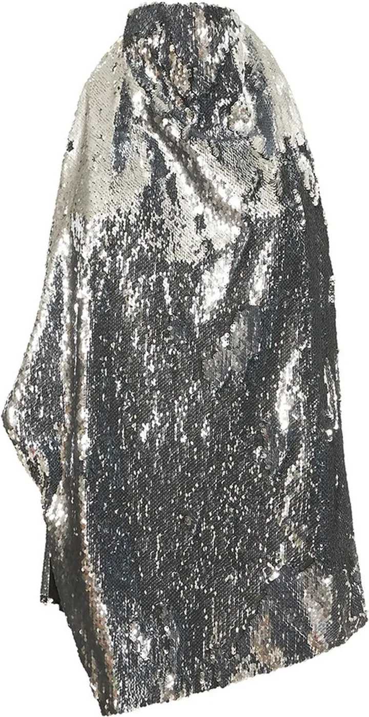 Sequined halter neck top