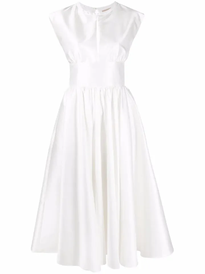 Open-Back Midi Dress