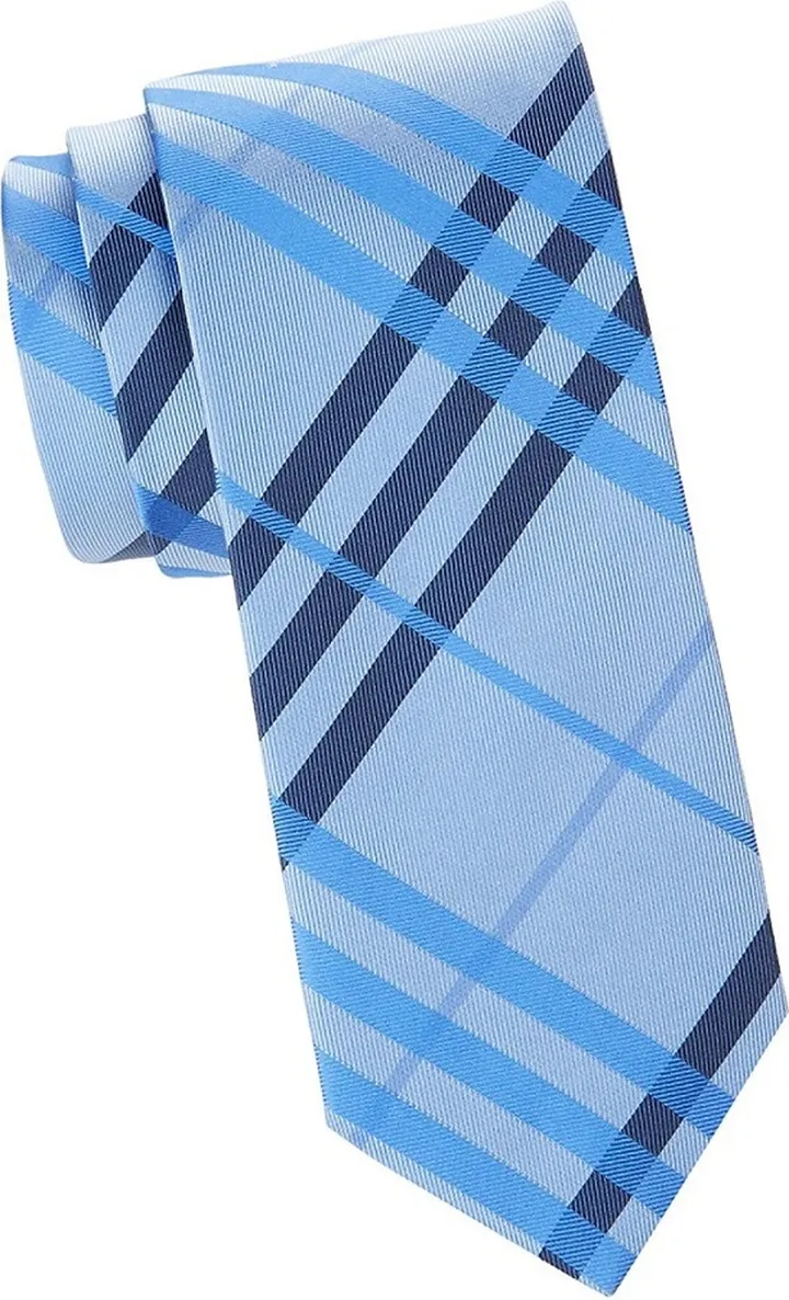 Plaid Silk Tie