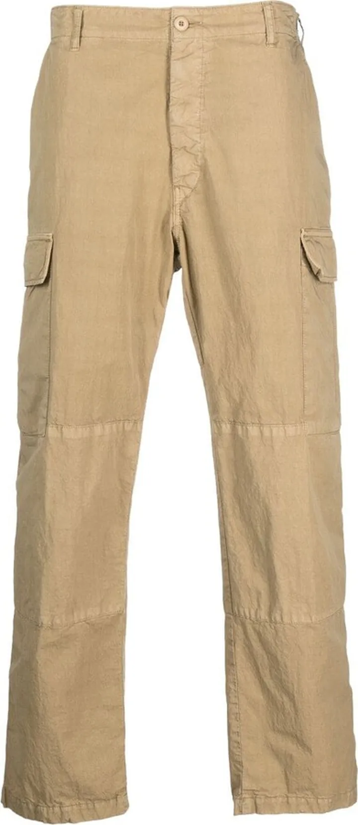 Straight-Leg Cargo Trousers