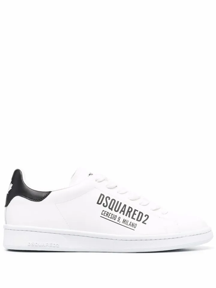 Logo-Print Low-Top Sneakers