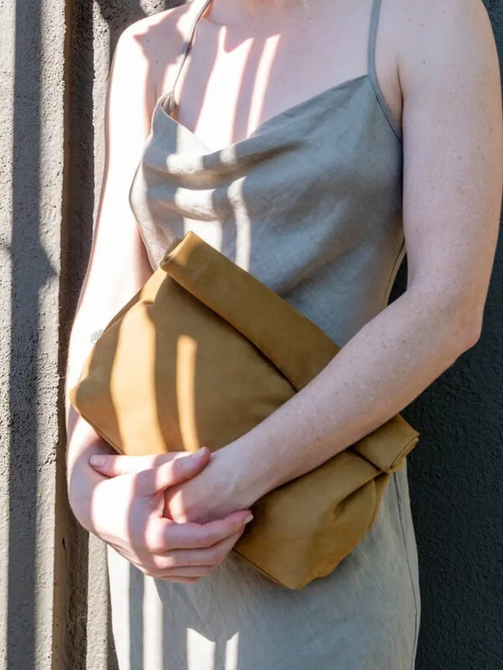 Marie Turnor The Lunch — Khaki Suede - Brown