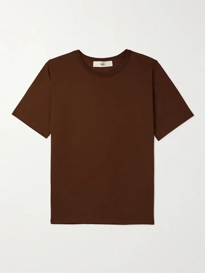 Luca Cotton-Blend Jersey T-Shirt