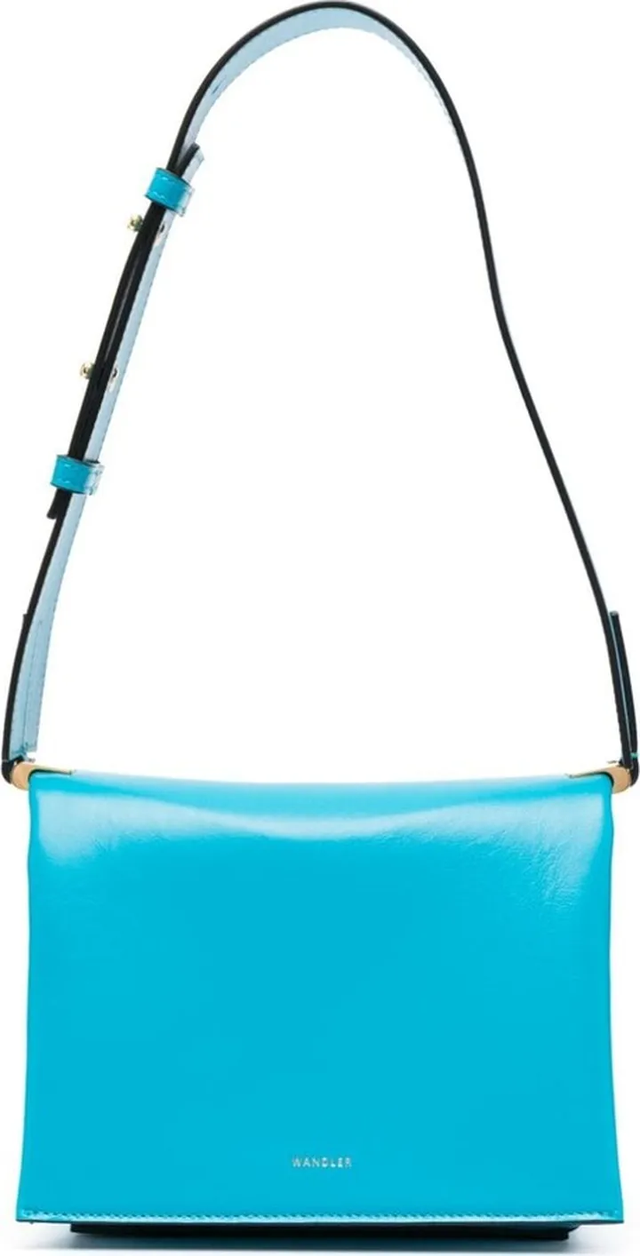 Uma Box leather shoulder bag