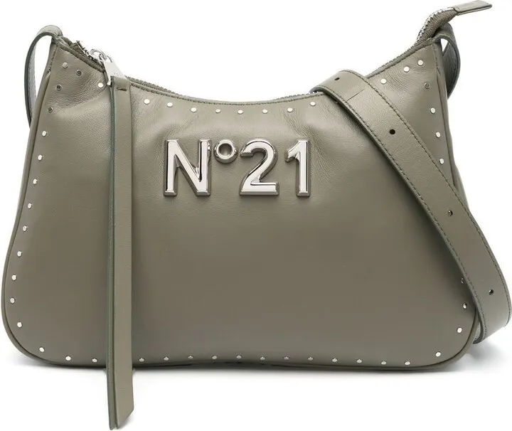 Logo-Embellished Shoulder Bag