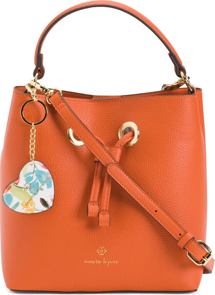 Loraine Bucket Crossbody With Keyring Mirror