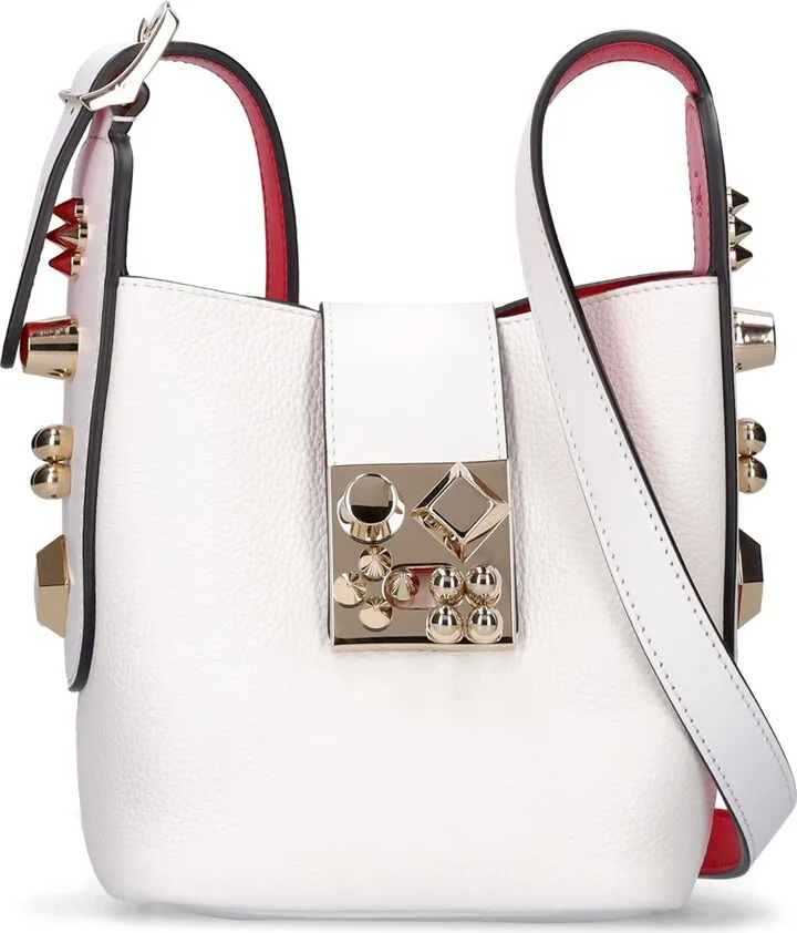 Mini Carasky leather bucket bag