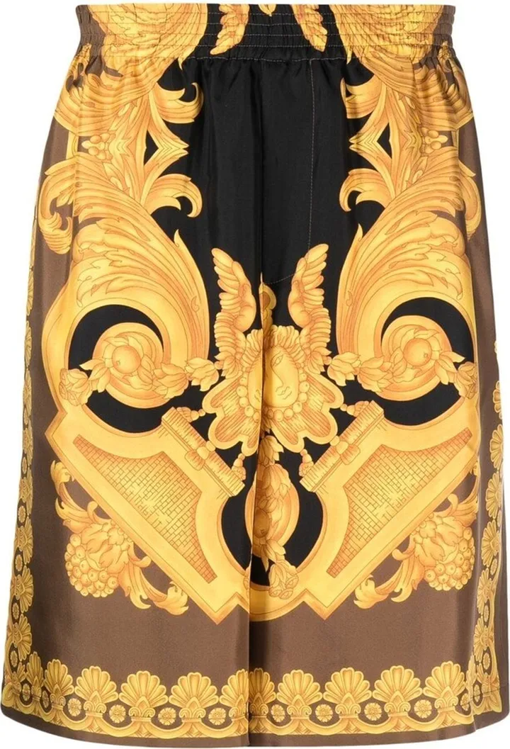 Barocco 660 silk shorts