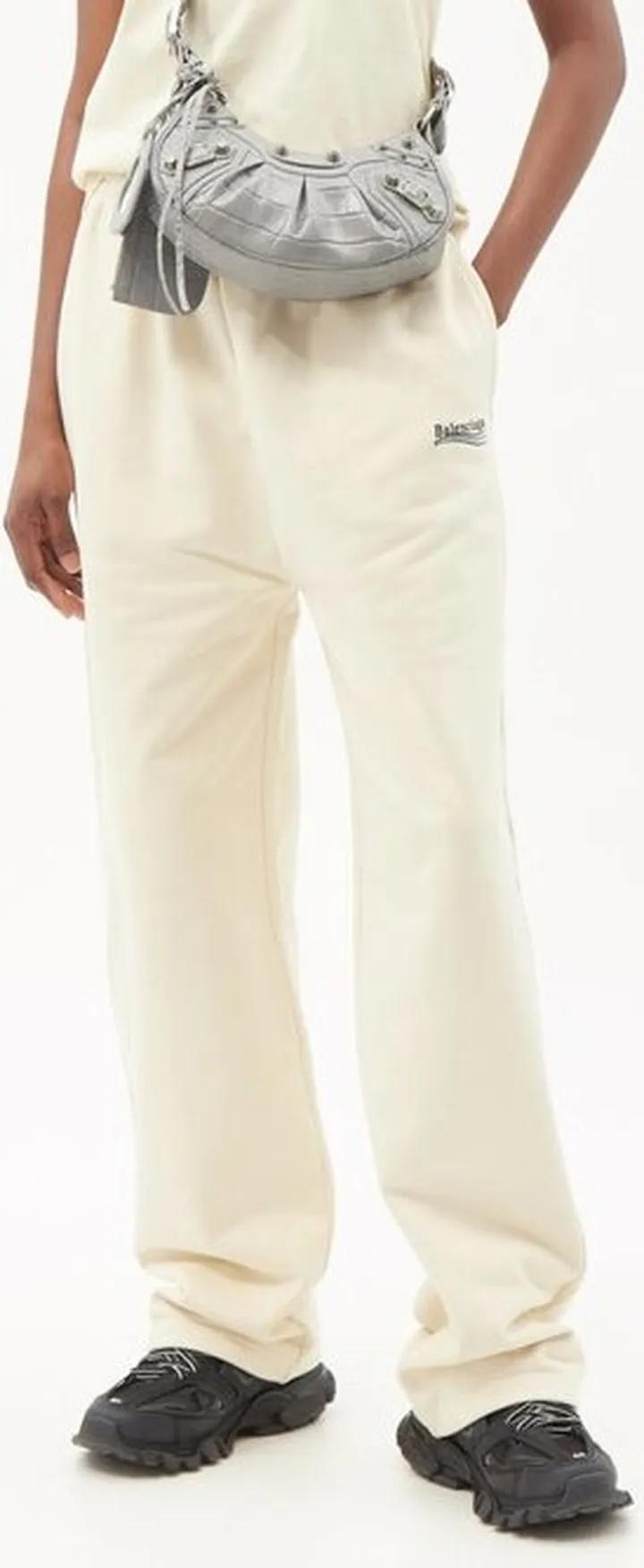 Logo-embroidered Cotton-jersey Track Pants