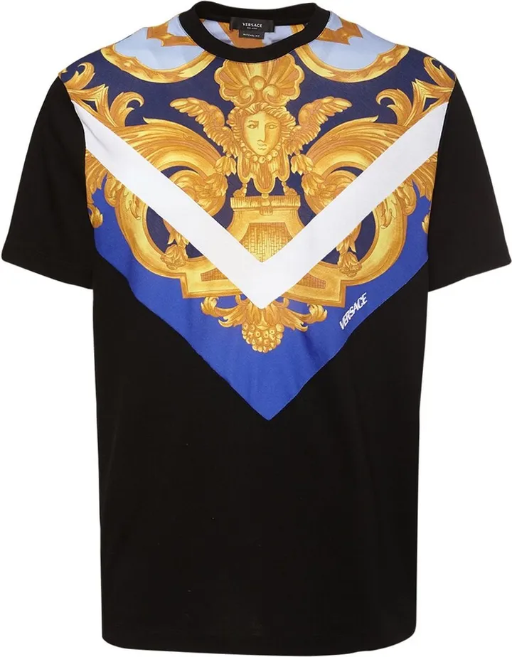 Heritage print cotton jersey t-shirt