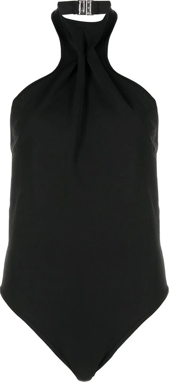 Halterneck Gathered-Front Body