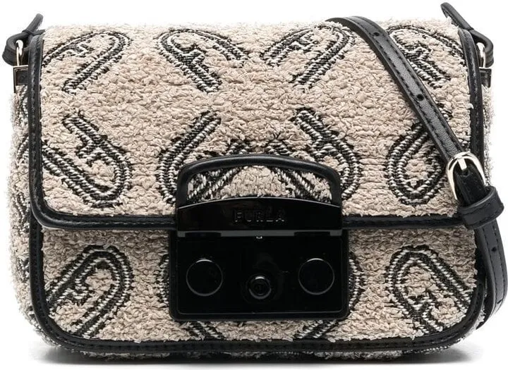 Monogram-Pattern Shoulder Bag