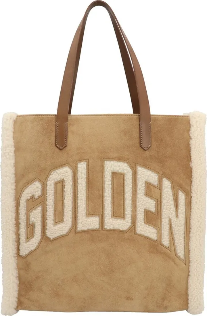Golden Goose Deluxe Brand Logo Detailed Strapped Tote Bag