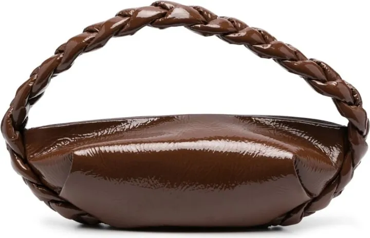 Patent-Finish Leather Bag