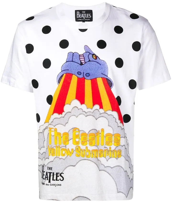 Yellow Submarine print T-shirt