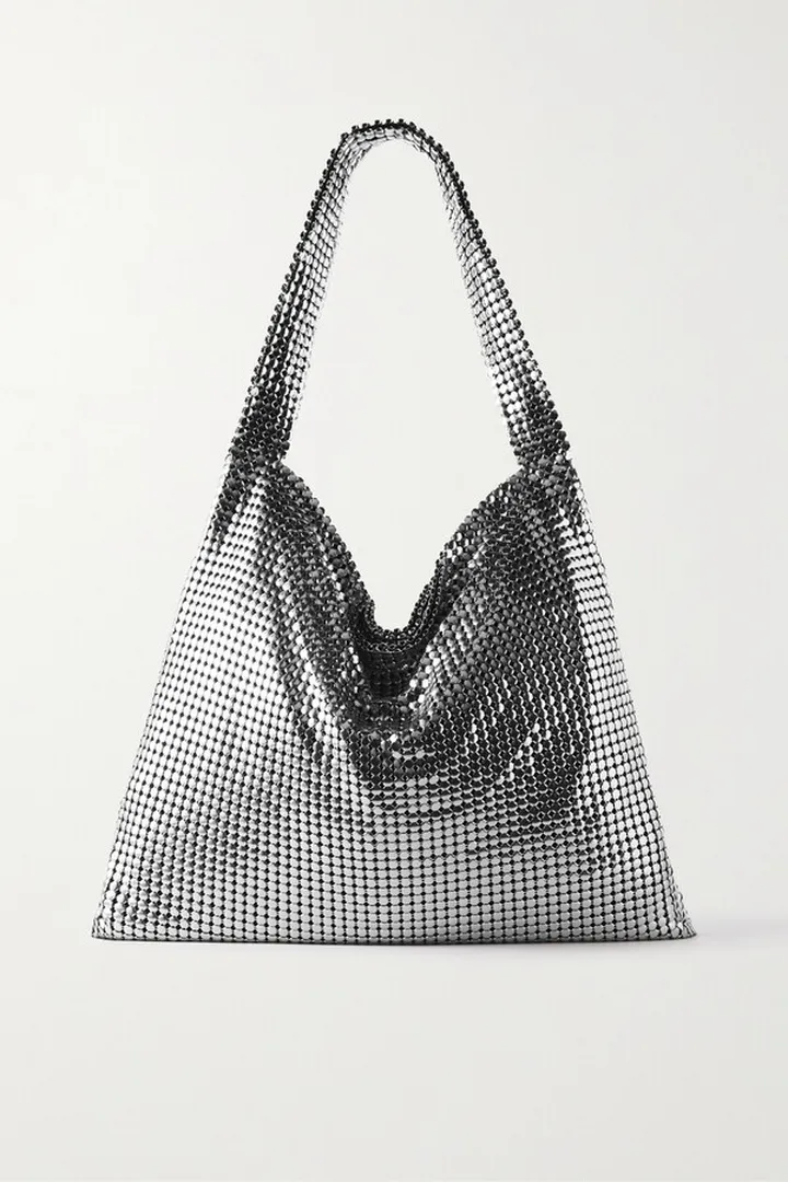 Paco Rabanne - Chainmail Shoulder Bag - Silver