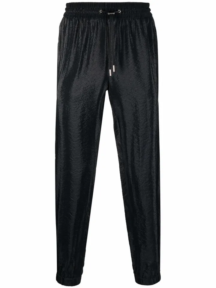 Side-Stripe Tapered Trousers