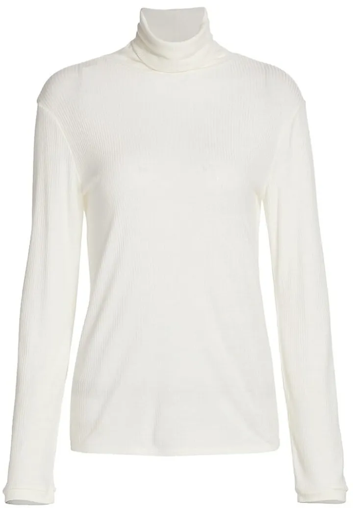 Col Roule Turtleneck Top