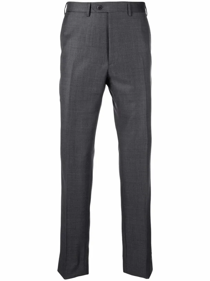 Tailored Straight-Leg Trousers