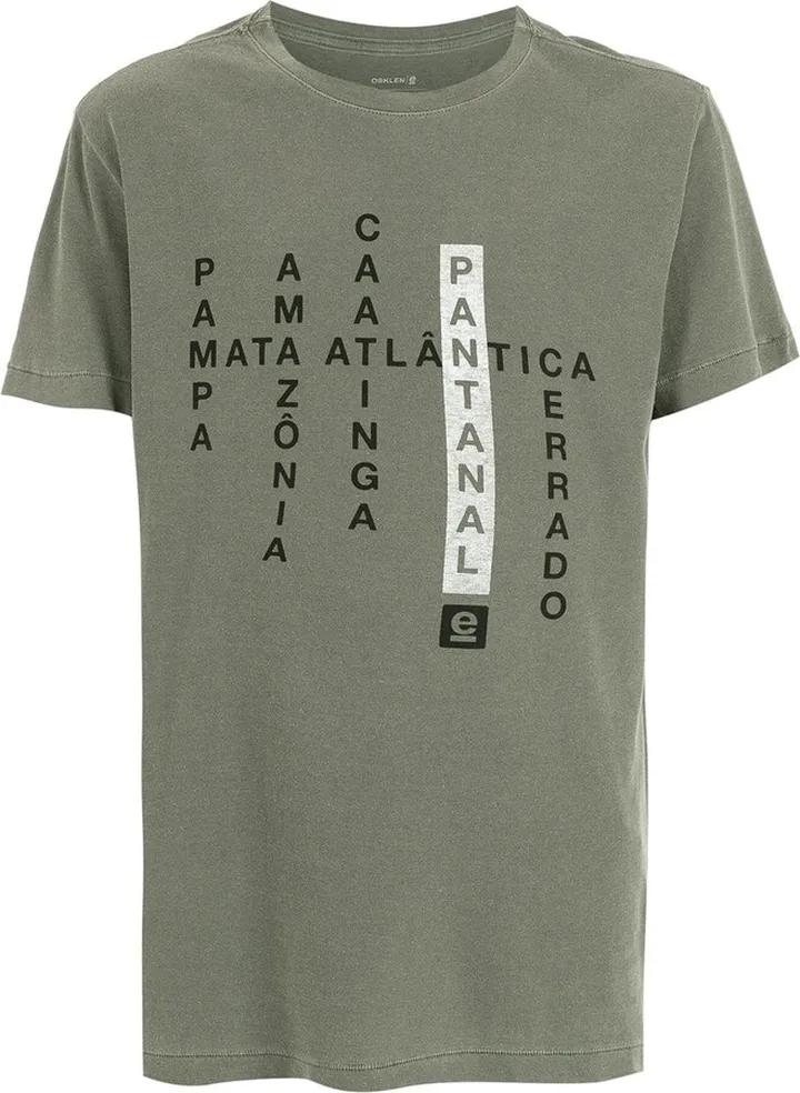 letter-print T-shirt