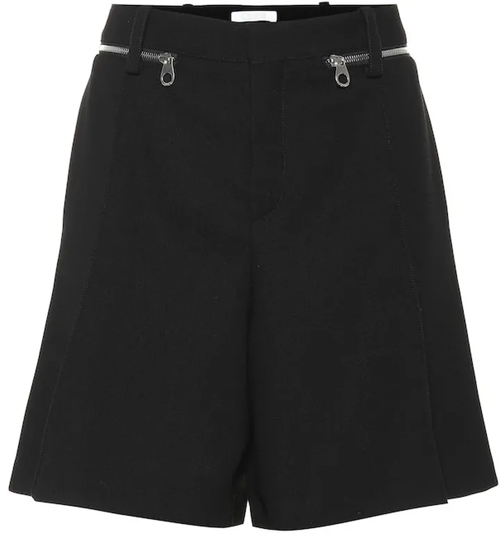 Wool shorts