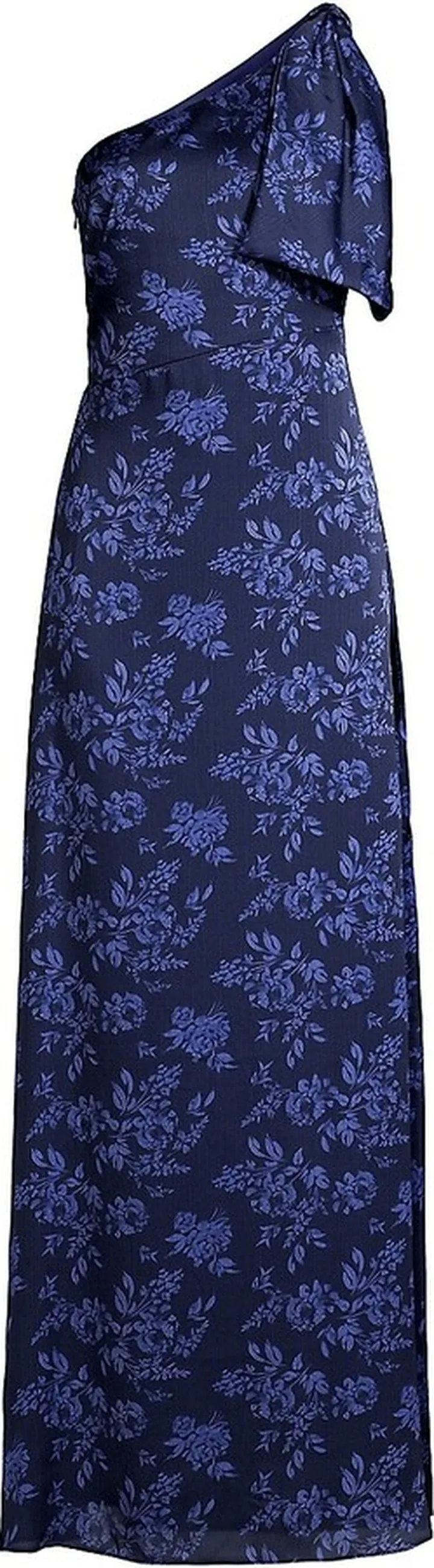 Chelsea One-Shoulder Printed Gown