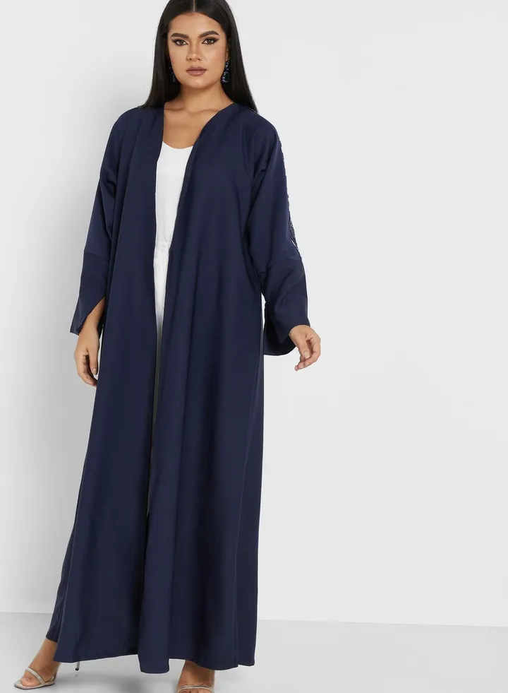 Embellished Detail Abaya