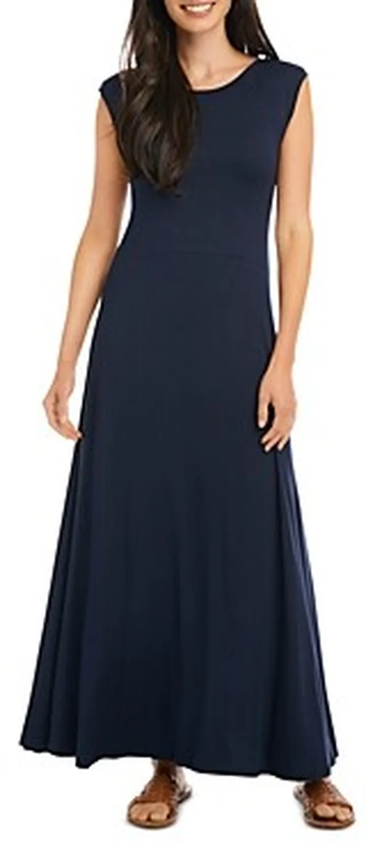 Karen Kane V Back Knit Maxi Dress